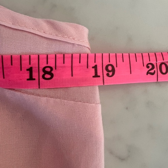 Free People Pink Camisole Chemise Large Lingerie Dress adjustable straps EUC - Picture 3 of 6